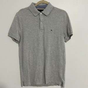 Tommy Hilfiger- Grey- Polo M Slim Fit
